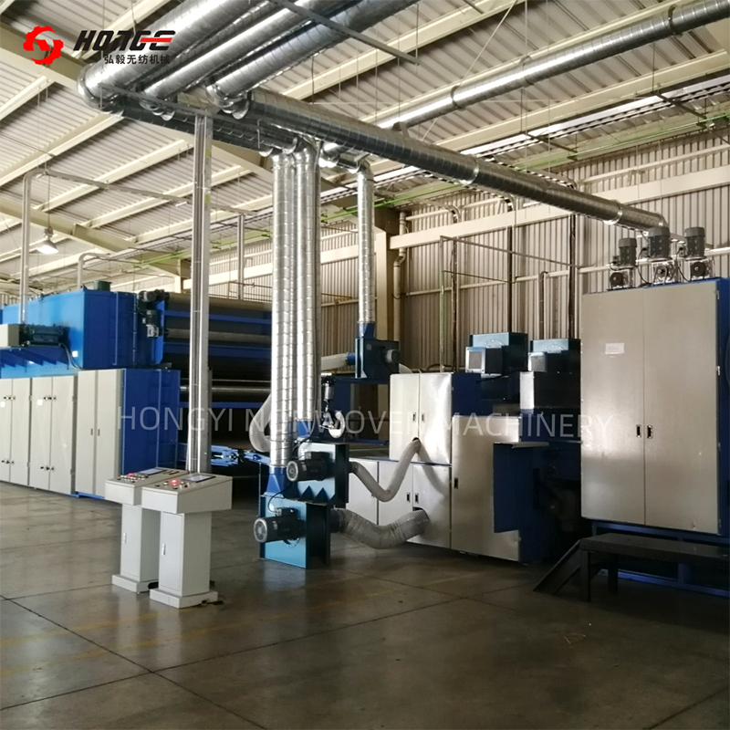 HYL Airlaid বর্জ্য অনুভূত উত্পাদন লাইন