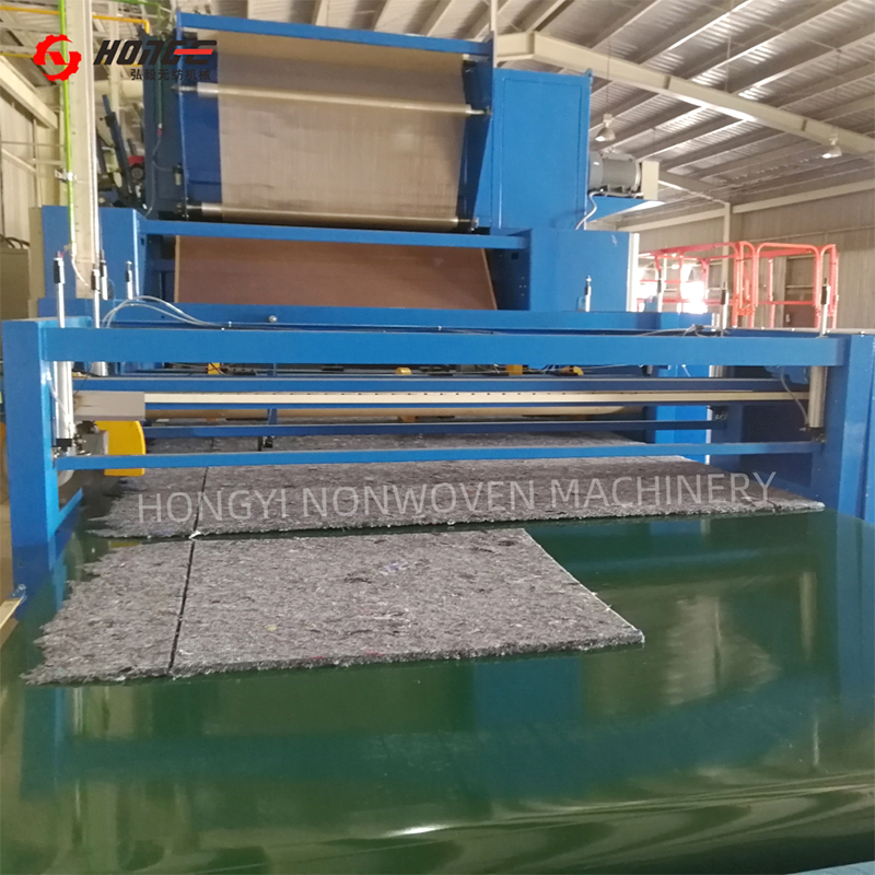HYL Airlaid বর্জ্য অনুভূত উত্পাদন লাইন